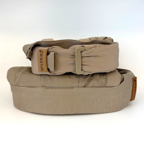 WildBird Handbags - Bundle Wildbird Aerial and Wrap Buckle Carrier XS-XL Desert Lark (Tan) NWOT